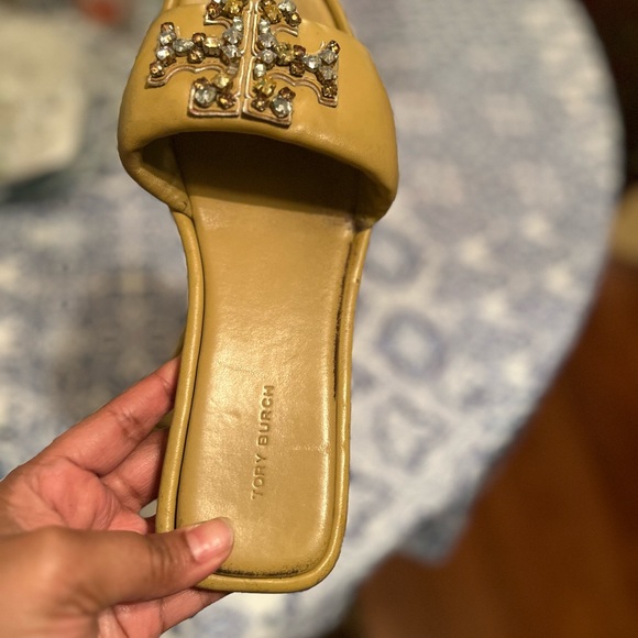 Tory Burch Women's Double T Deco Sport Slide - Picture 4 of 9